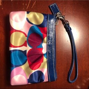 COACH wristlet